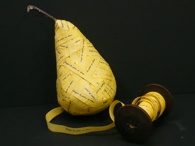 Irène Boulanger - Livre tissé