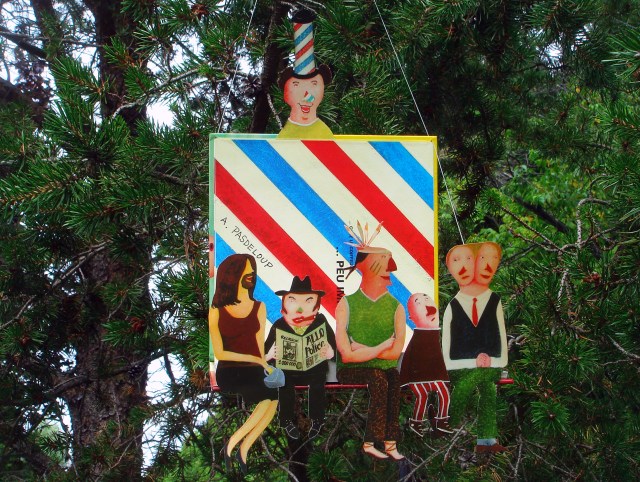 A. Pasdeloup - Chez le barbier