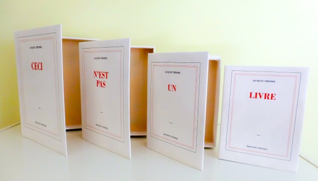 Jacques Thisdel - Ceci n'est pas un livre - 1000$